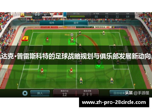 达克·普雷斯科特的足球战略规划与俱乐部发展新动向